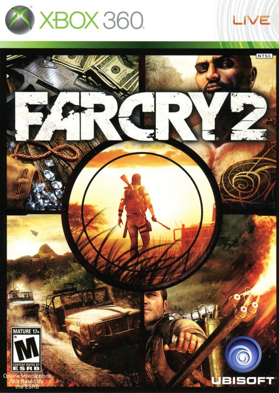 Far Cry 2 box art for Xbox 360
